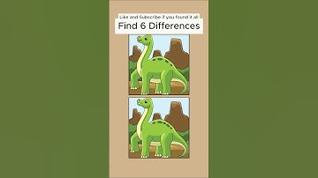 Only Geniuses Can Spot All 6 Differences – Try It Now! 🧠🔥