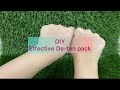 Diy effective detan pack