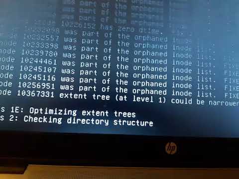 How to run FSCK dev/sda5 manually in Ubuntu in 2023