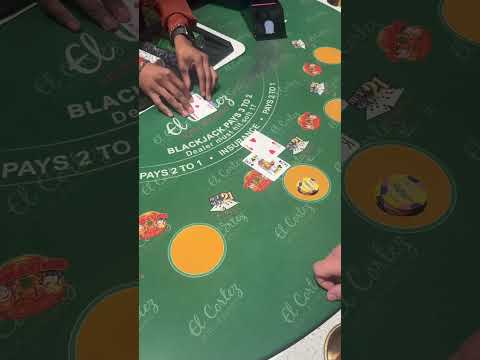 I lost my mind and asked for a 7... full session is out! #Gambling #casino #money #comedy #blackjack