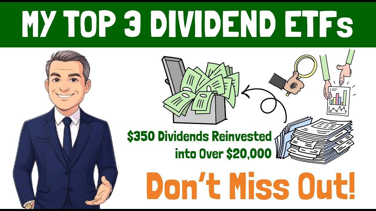 What Happens If You Invest $10,000 In These TOP 3 Dividend ETF's?