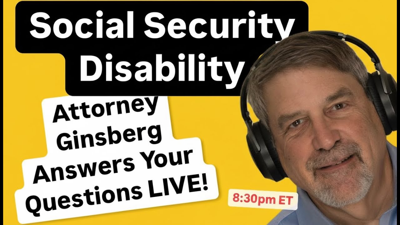 Ask Me Anything - Talking Social Security disability with Attorney Jonathan Ginsberg 📱