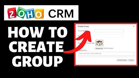 How To Create Groups on Zoho CRM | Zoho CRM Tutorial
