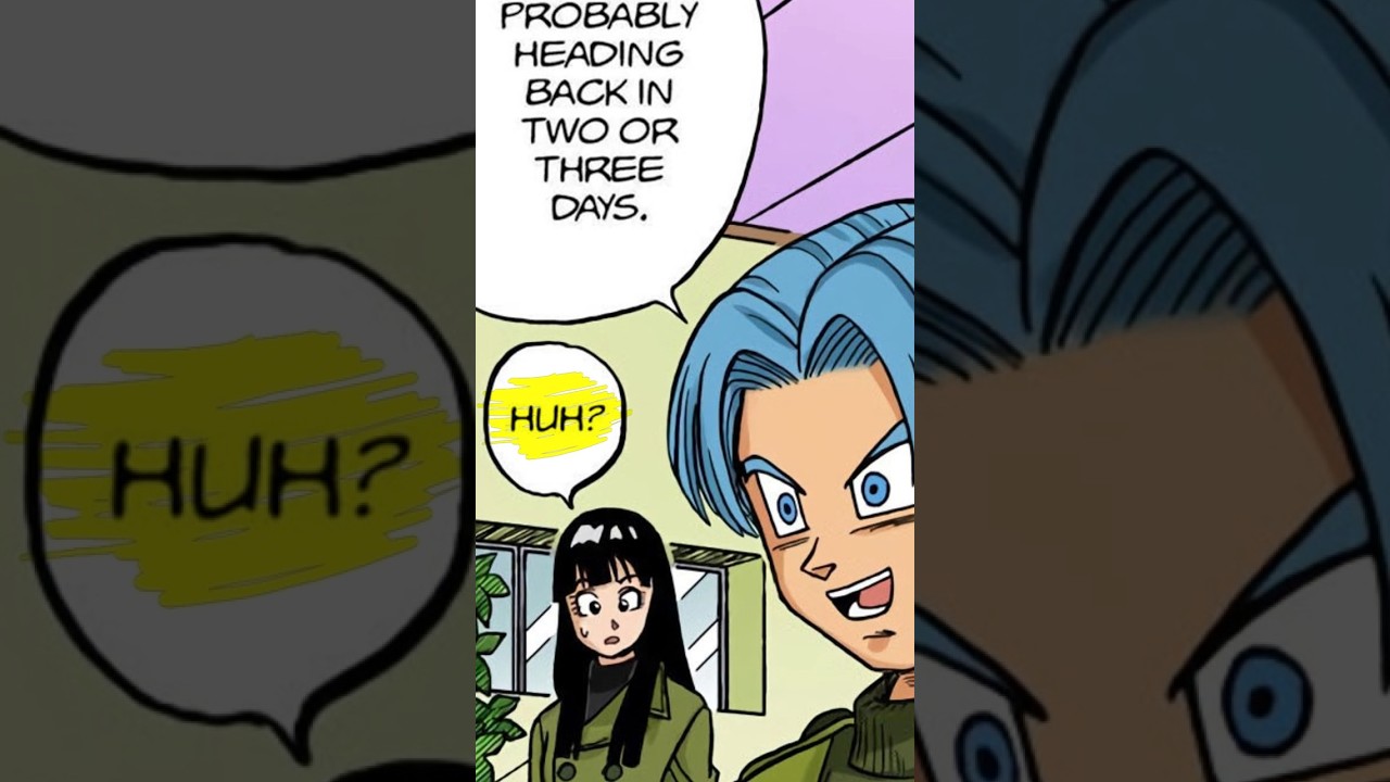 Trunks & Mai ALMOST STAYED In The Present #FutureTrunks #Gohan #Bulma #FutureMai #DragonBallSuper