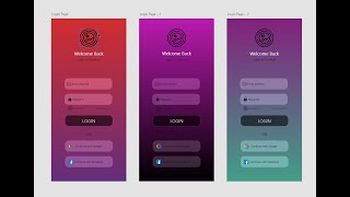 How to design login page in adobe XD | Adobe XD Tutorial for beginners | C & D  #xd #adobexd #uiux