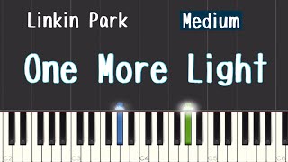 Linkin Park - One More Light Piano Tutorial | Medium