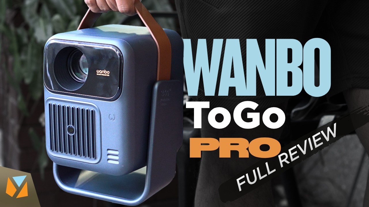 Wanbo ToGo Pro Review: A Portable Google TV Projector With Built