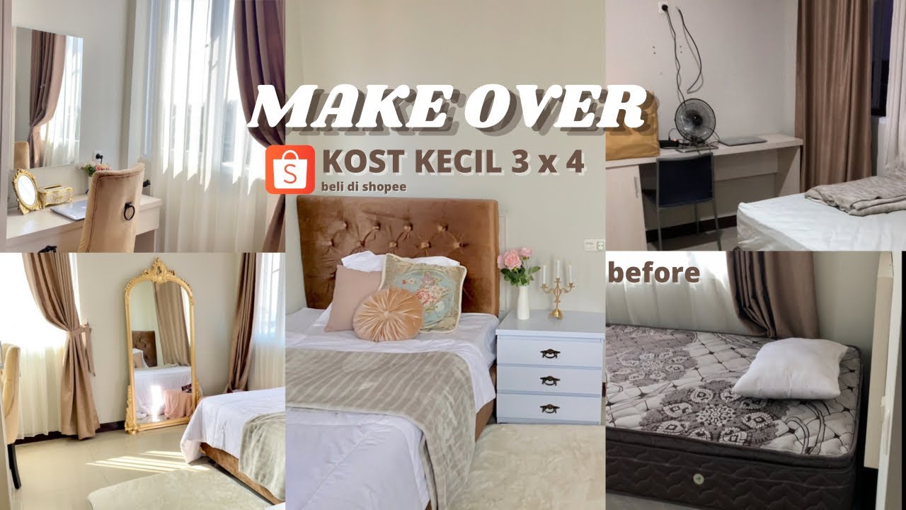 Shopee Haul Room Decoration | Kasur, Cermin, Laci, Kursi, Meja
