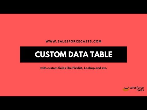 Custom DataTable with Picklist field - Part 3 | Preview
