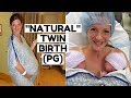 Our Natural Twin Birth Story (at 39w6d with Induction & Epidural) | Safe for Kids