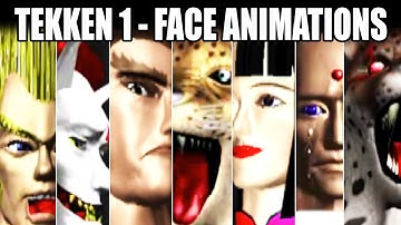 Tekken 1 Character Select Animation HD + Bosses Select Screen!