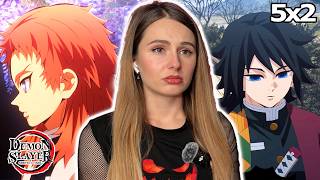 Giyu's Past😭😭!! | FIRST TIME REACTING to DEMON SLAYER S5 Episode 2 | ANIME REACTION