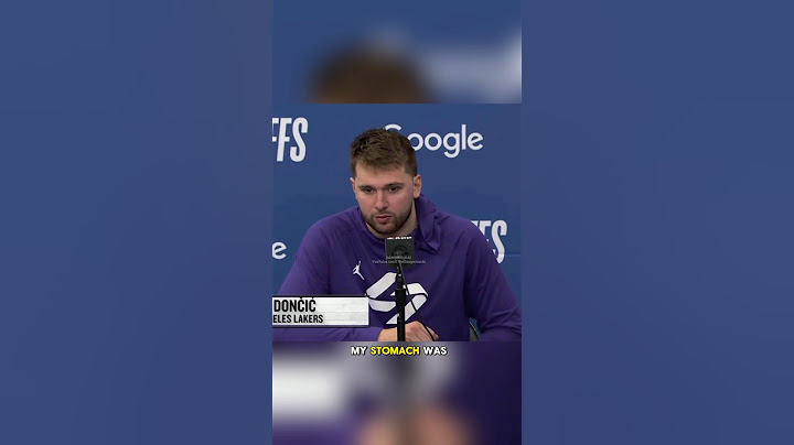 Luka Doncic REVEALS why his stomach was hurting - Post Game Interview - Lakers vs Timberwolves