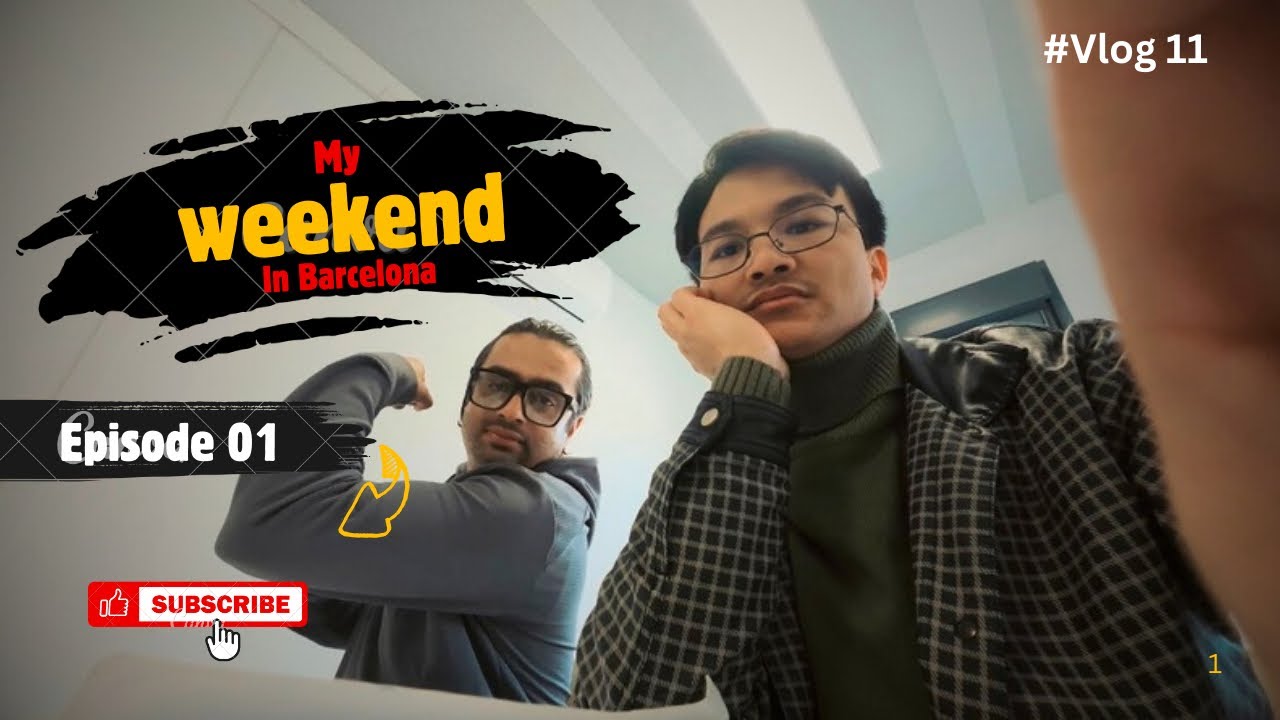 Weekend in BARCELONA: Class, Grocery, and market finds// Garo xa malai 😁😁