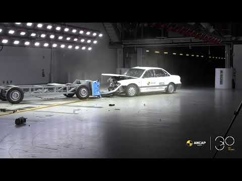 CELEBRATING 30 YEARS OF ANCAP - 1993 Mitsubishi Magna Crash Test