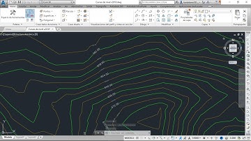Creación de curvas de nivel en AutoCAD Civil 3D 2018. (aplica a Civil 3D 2018 hasta 2025)