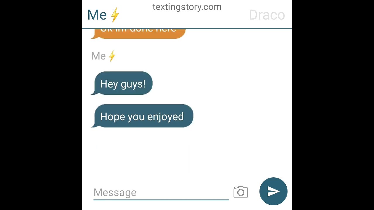 Ron x Draco texting story