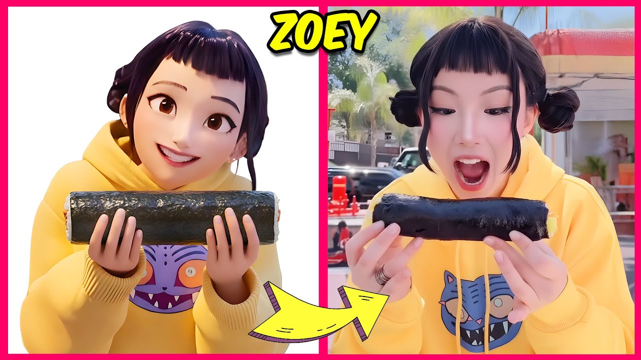 LAS GUERRERAS K-POP en versión TikTok💕~¡ADIVINA QUIÉN BAILA!🎶LAS GUERRERAS K-POP🔥Huntrix💜Saja Boys