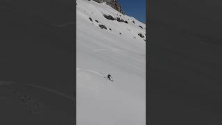 SHORT Grande Dent de Morcles depuis Ovronnaz Valais Suisse Voie Normale ski de randonnée montagne
