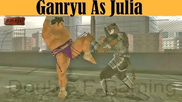 Ganryu with Julia Moves Tekken 6 (Requested)