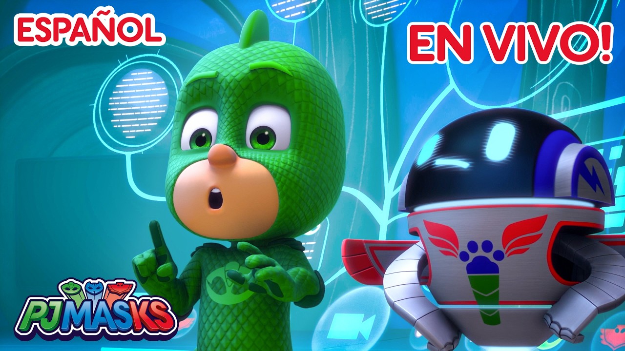 EN VIVO 🔴 PJ MASKS en Español 🦸😸🦎🦉 Dibujos Animados En Vivo 24/7 🔔 Videos para niños