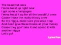 Juicy J - Beautiful Ones ( Lyrics On Screen) Full