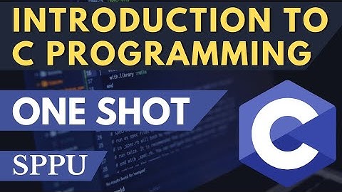 FPL Unit 1 One Shot | SPPU | Introduction To Program Planning And C Programming | #sppu #fpl #c