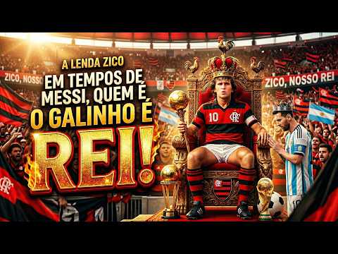 THE LEGEND ZICO👑: In times of Messi, whoever is Zico is King!