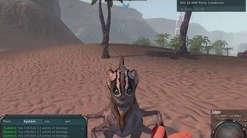 Entropia Universe - Puny hunting run