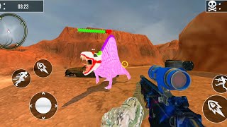 Real Dino Hunting Gun Games - Wild Dinosaur Zoo Games - Android Gameplay - Part #2
