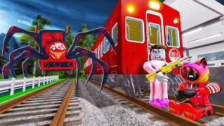 SLENDERMAN SỐNG THỬ CUỘC SỐNG CỦA THOMAS THE TRAIN(XE LỬA MA) TRONG CHOO CHOO CHARLES screenshot 2