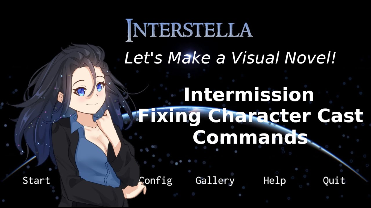 Make a Visual Novel in Unity 2023 - Episode 17 (Intermission) Fixing ...