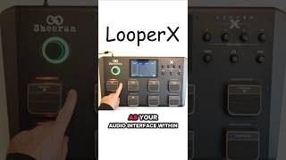 LooperX is also an Audio Interface fy DAW #Pedal #guitar #looperx #sheeran #headrush