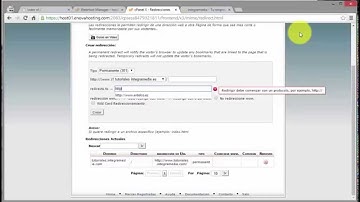 Tutorial de Redirecciones 301 en cPanel