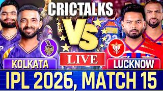 🔴 KKR vs LSG, IPL 2026 Live Cricket Match Today Score Commentary, Kolkata vs Lucknow, Last 7 screenshot 3