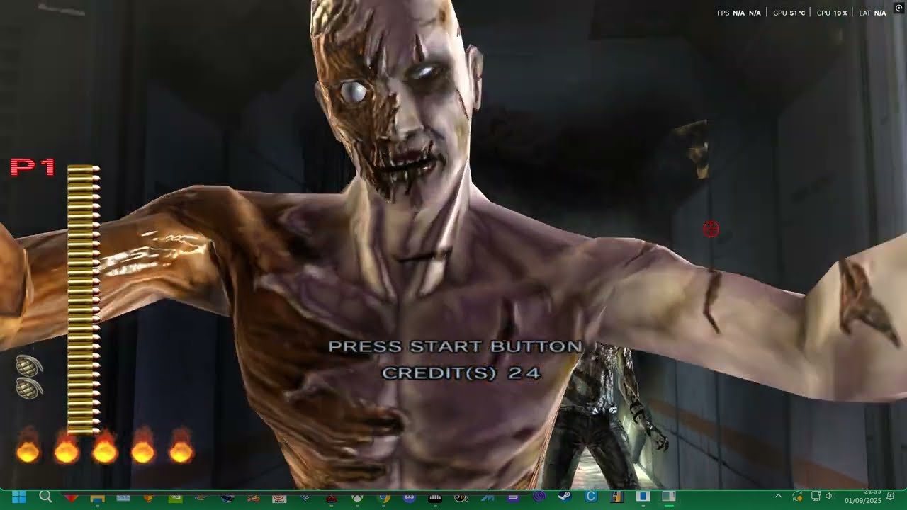 SEGA THE HOUSE OF THE DEAD 4 - teknoparrot update = full fixed REV C -  3840X2160 - 4K - UK ARCADES