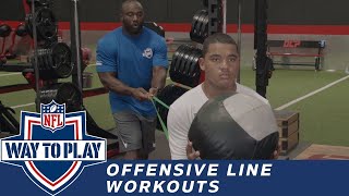 Offensive Linemen Workouts to Improve Posture & Strength