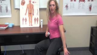 (Sciatica Pain Relief)Using Laser Therapy and Micro-Current(E-Stim) on AnyWherePainCare Channel