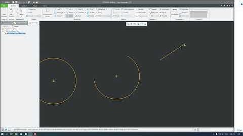 Tu Hoc Creo Parametric 7.0 - Bài 025 : Cong cu chuot trai trong Sketch