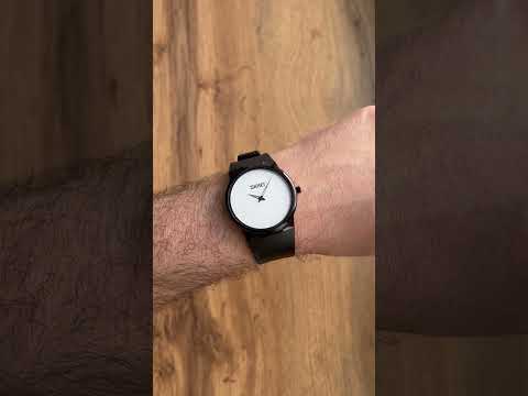 Чоловічий годинник Skmei каучук Чорний/Білий (z058-2), видео 1