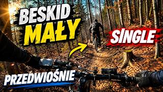 Beskidy Rowerem #18 - Beskid Mały - Singielki w Przedwiośniu :) #tsdz8 #emtb #beskidy #dartmoor