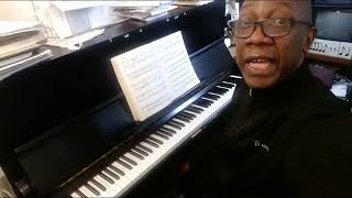 Edmond Saint-Jean Taught: Lesson #2- Piano exercises- R.H. 1 octave Vs. L.H. 1-5 octaves- 04/27/2022