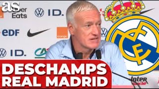 DESCHAMPS' STRONG ANGLE with a JOURNALIST: "Of course, and then REAL MADRID CALLS and you play!"