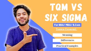 Tqm Vs Six Sigma Difference Between Six Sigma & Tqm Explained In Detail For Bba Mba