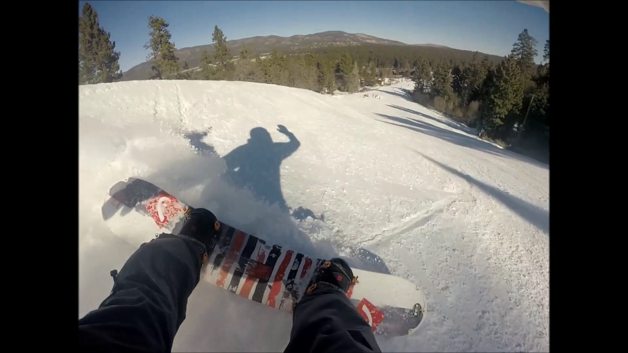 Big Bear snowboard sesh 121816 HD YouTube