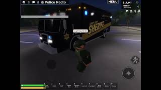 Viewing out the mobile command centre