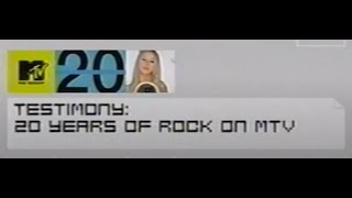 Testimony - 20 Years Of Rock On Mtv 2000 60FPS