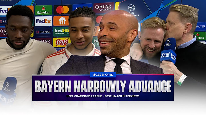 Thierry Henry & Olise REUNITE While The Schmeichels share a touching moment following Bayern WIN 👀