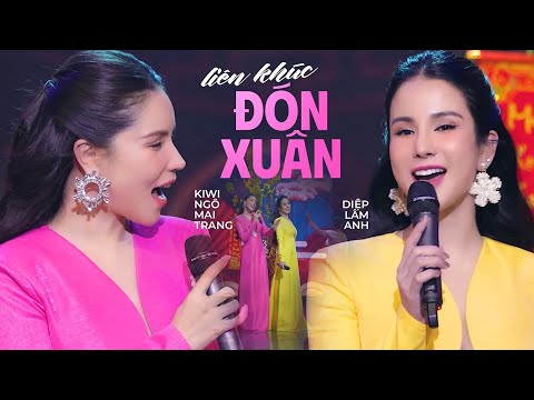 LIÊN KHÚC ĐÓN XUÂN - XUÂN HỌP MẶT || Ca sĩ: KIWI NGÔ MAI TRANG ft DIỆP LÂM ANH [MV OFFICIAL]