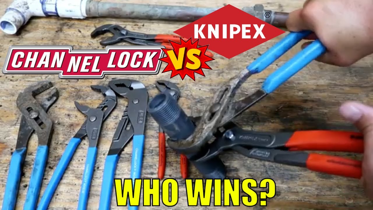 Knipex - Have you seen the KNIPEX Cobra® in all its available sizes? Well,  you can now! The best water pump pliers from KNIPEX are available in  numerous sizes - from 100mm